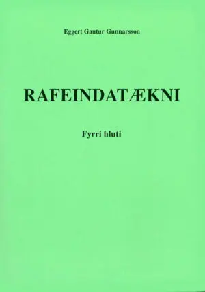 Rafeindatækni - fyrri hluti
